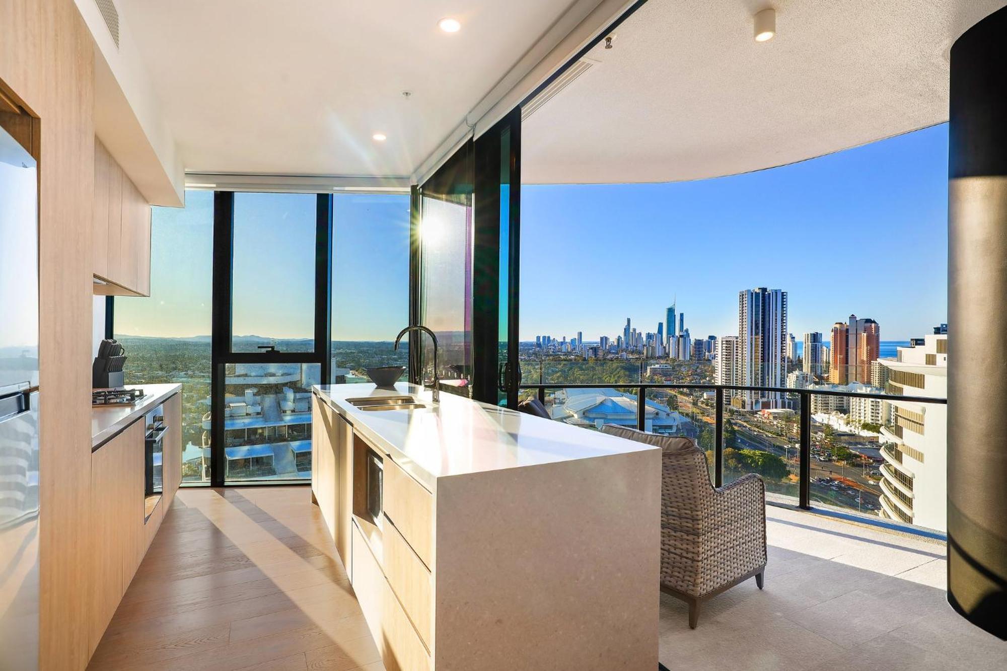 Luxury S Casino Residences Broadbeach - Holiday Paradise Gold Coast Pokoj fotografie